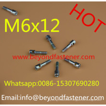 Machine Screw M6X12 with Hole Half Thread